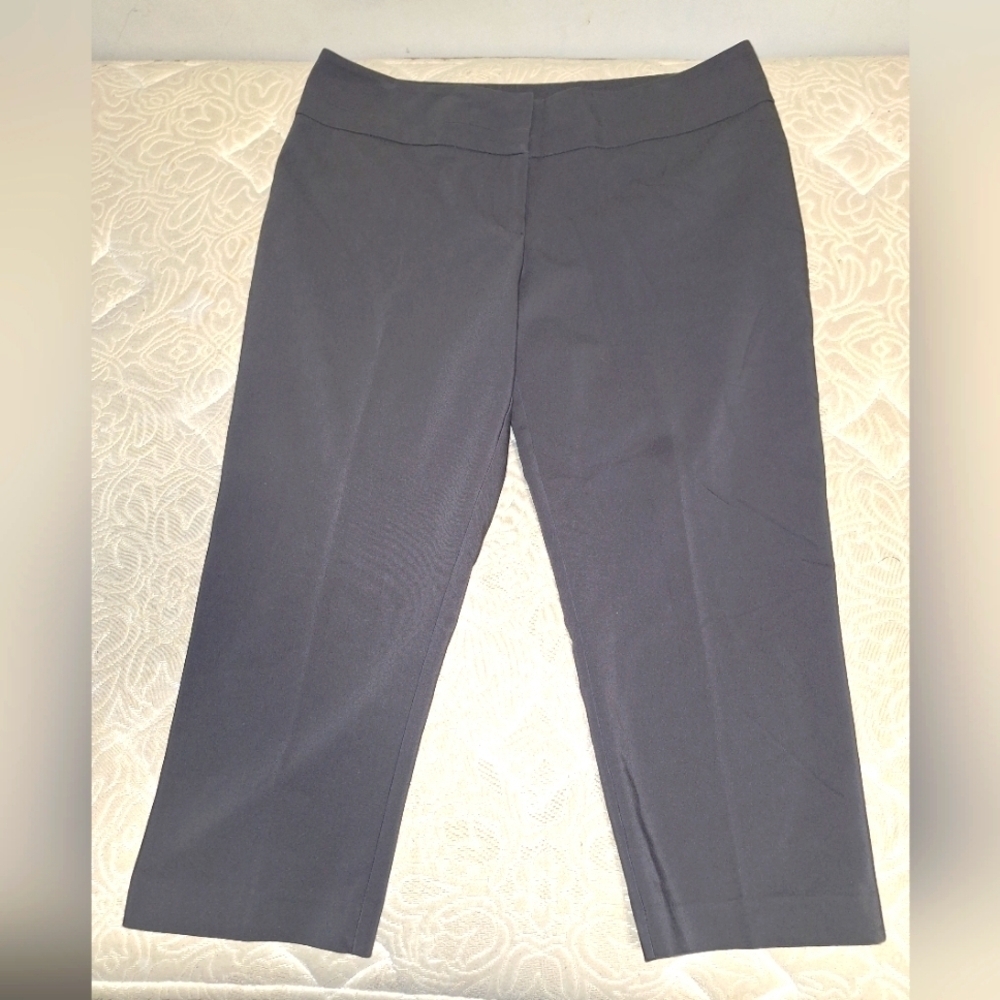 Apt 9 Magnet size 14 ladies black trousers. Cotton/Polyester/Spandex